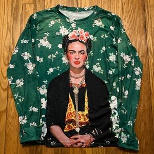 Frida Kahlo print shirt